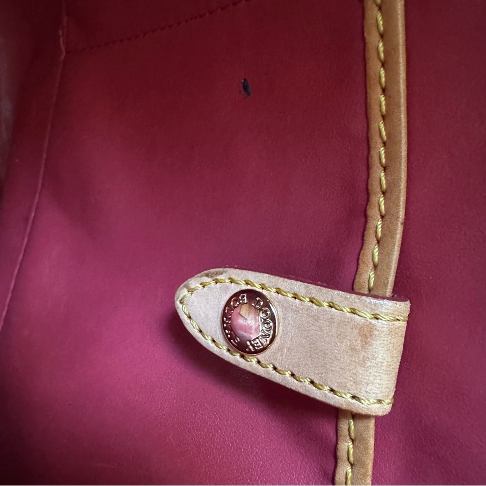 Dooney & Bourke • Brown Leather Tote Bag - Picture 14 of 14